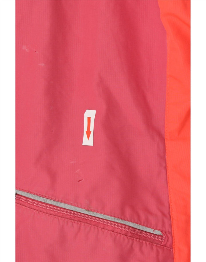 Nike γυναικείο μπουφάν βροχής UK 12 μεσαίου ροζ χρώματος πολυεστέρας
