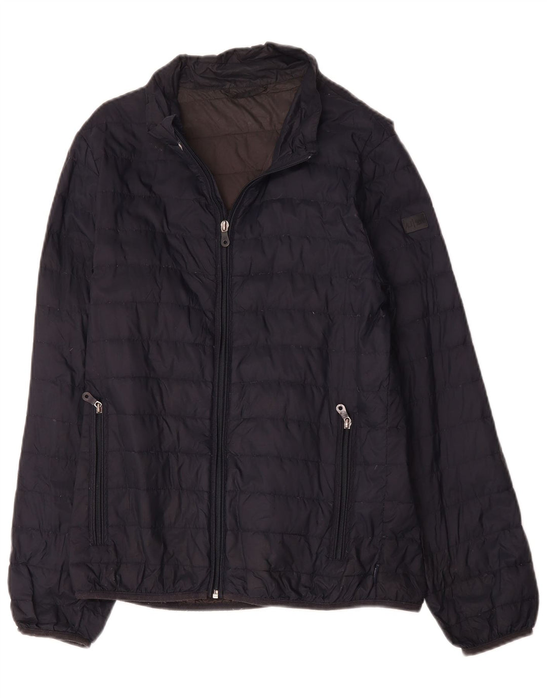 Armani Jeans Ανδρικό μπουφάν με επένδυση IT 48 Medium Navy Blue Polyamide
