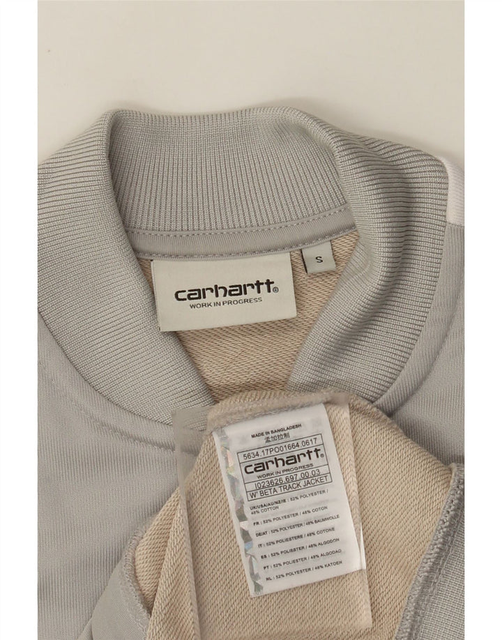 Γυναικεία αθλητική φόρμα CARHARTT Top Jacket UK 10 Small Grey Colourblock