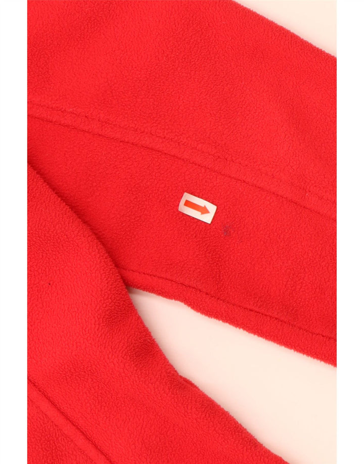 COLUMBIA Γυναικείο Fleece Jacket UK 12 Medium Red Polyester