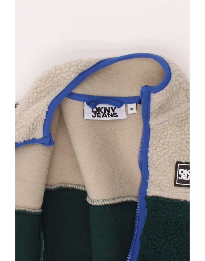 Dkny Boys Fleece Jacket 2-3 ετών Πολύχρωμο Colourblock Πολυεστέρας