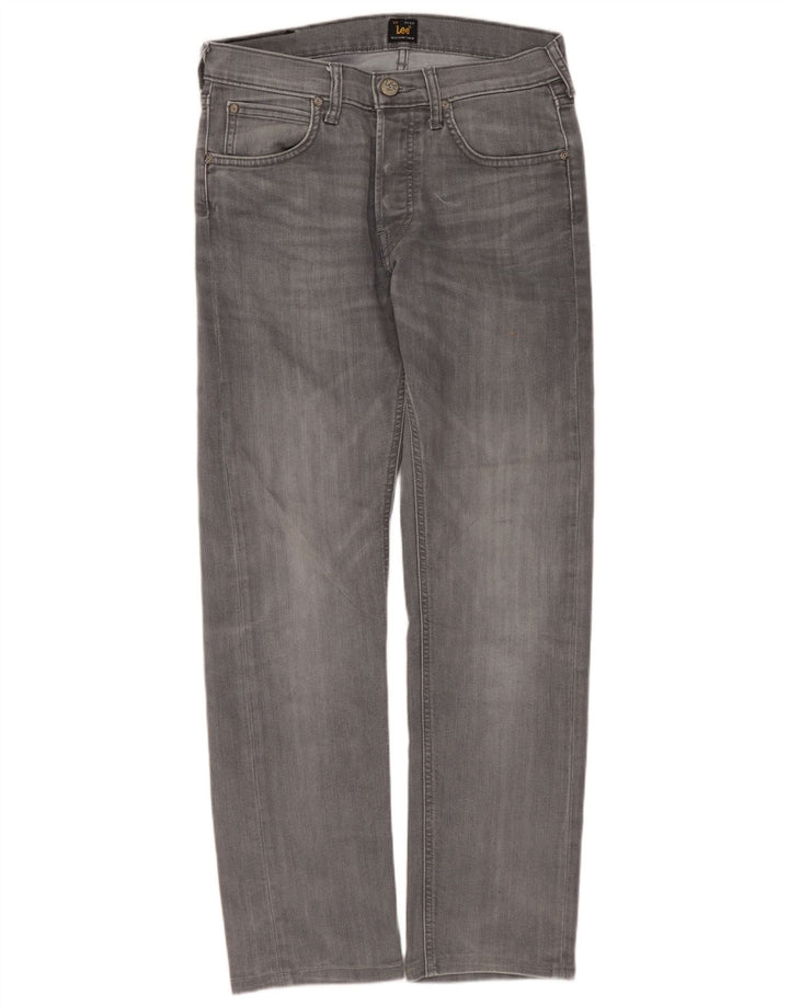 LEE Γυναικείο Τζιν Daren Slim W29 L28 Γκρι βαμβακερό