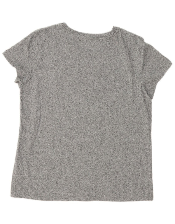 Γυναικείο γραφικό μπλουζάκι Levi's Top UK 16 Large Grey Flecked