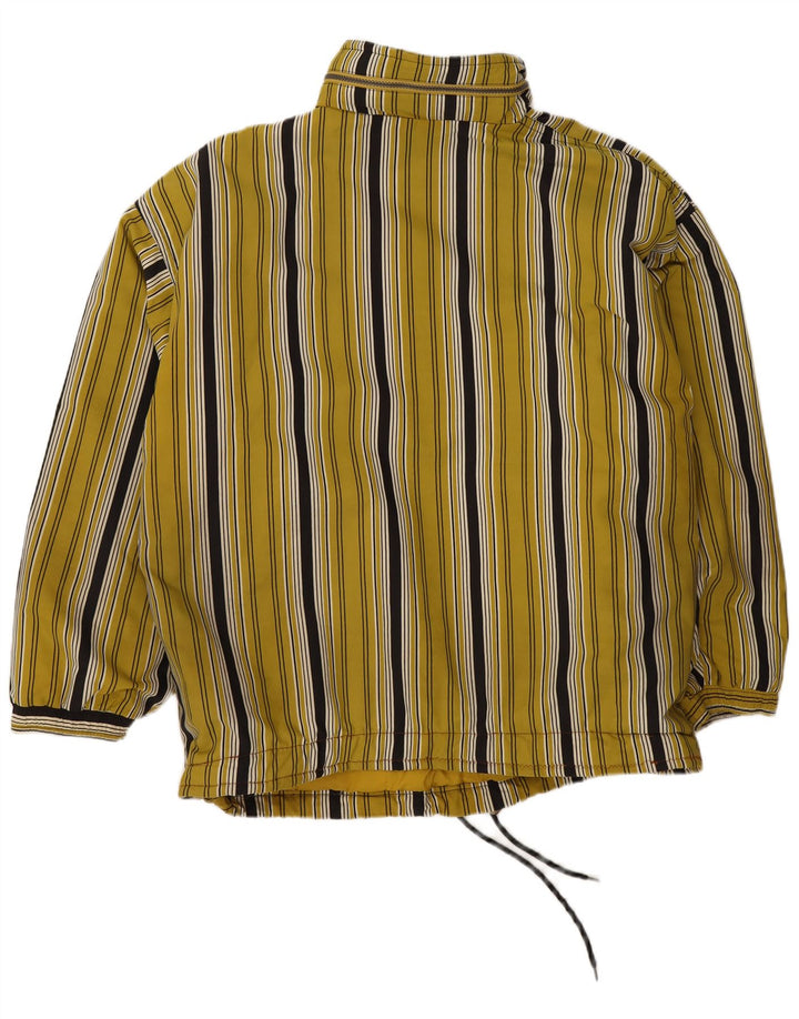 Proline Ανδρικό Μπουφάν Anorak UK 40 Μεγάλο Κίτρινο Ριγέ Πολυαμίδιο