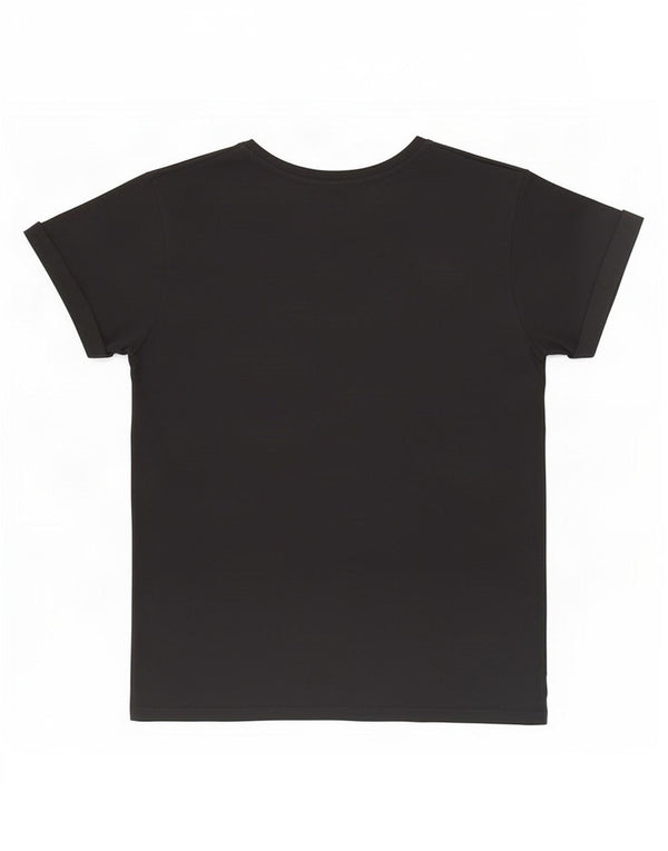 Γραφικό μπλουζάκι Lotto Womens Life's Top 10 Small Black Floral