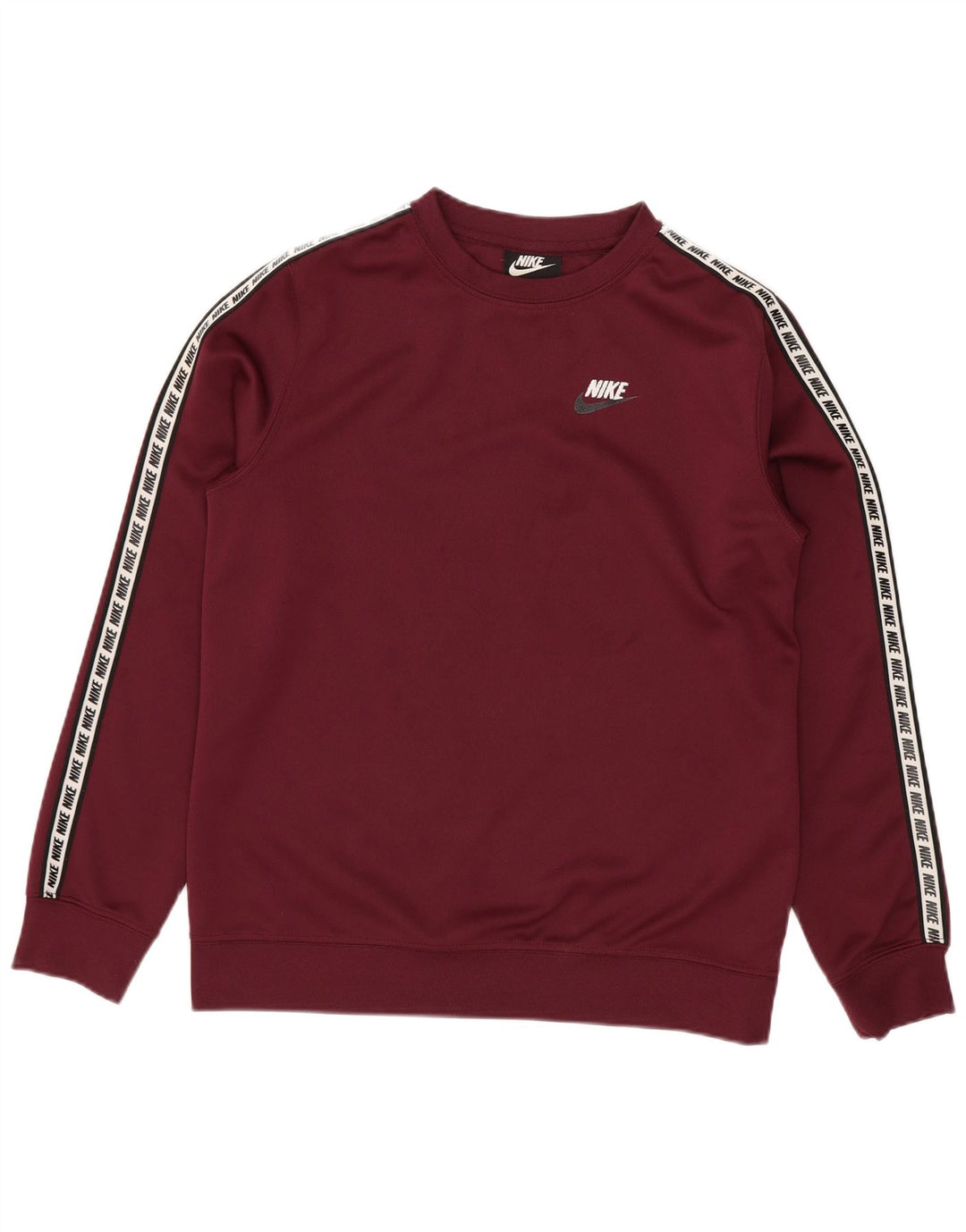 Γραφικό φούτερ Nike Boys Jumper 12-13 ετών Large Maroon Colourblock