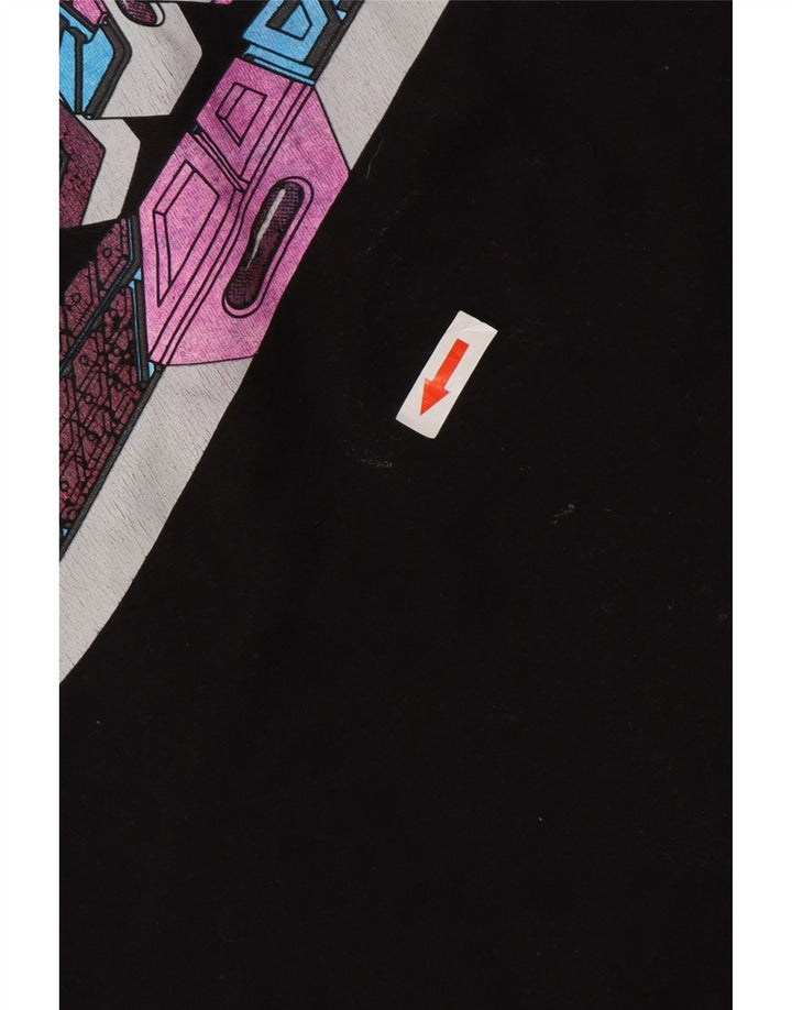 Ανδρικό γραφικό μπλουζάκι NIKE Regular Fit Top Small Black