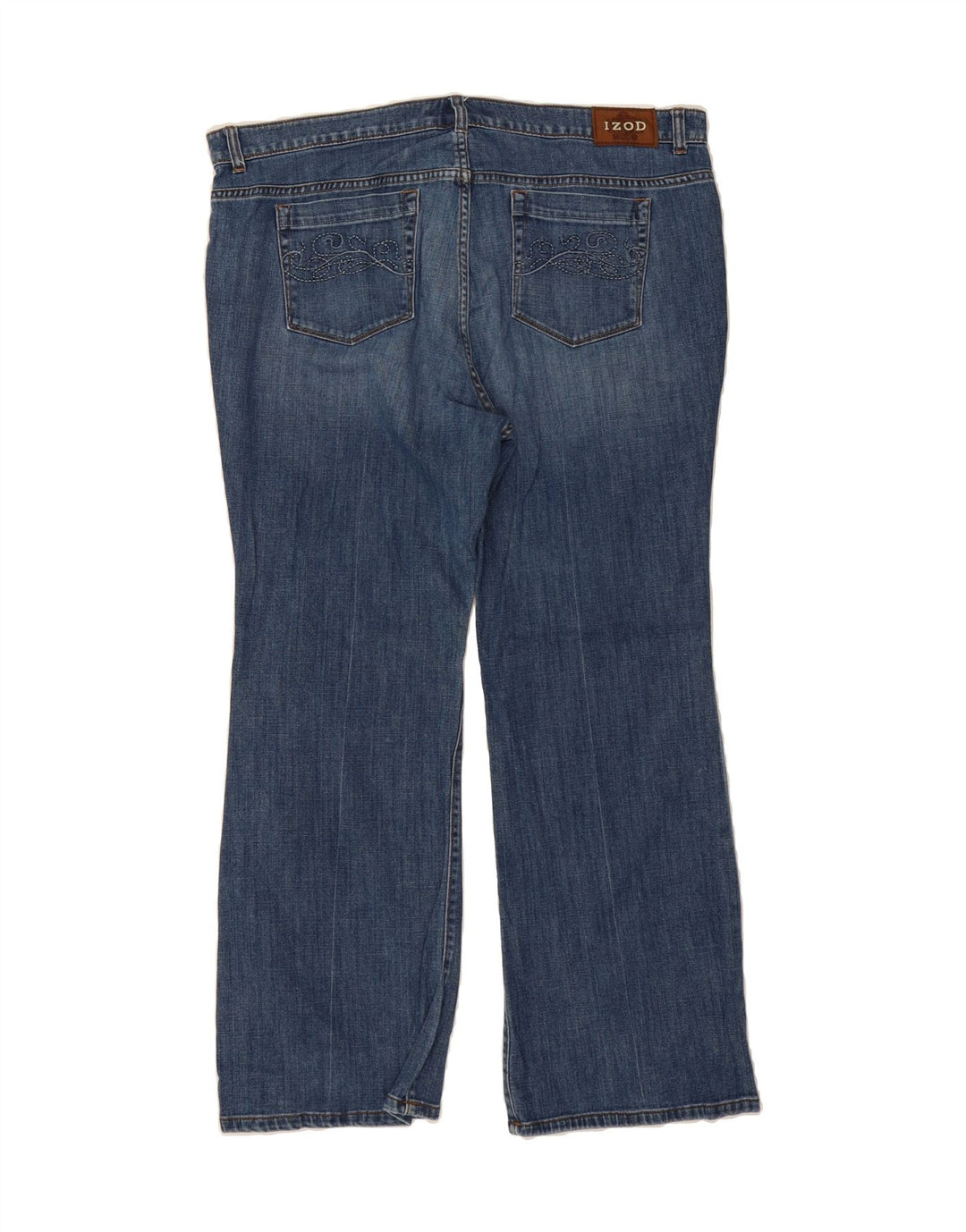 IZOD Womens Bootcut Jeans US 20 3XL W40 L30 Blue Cotton Vintage Izod and Second-Hand Izod from Messina Hembry 