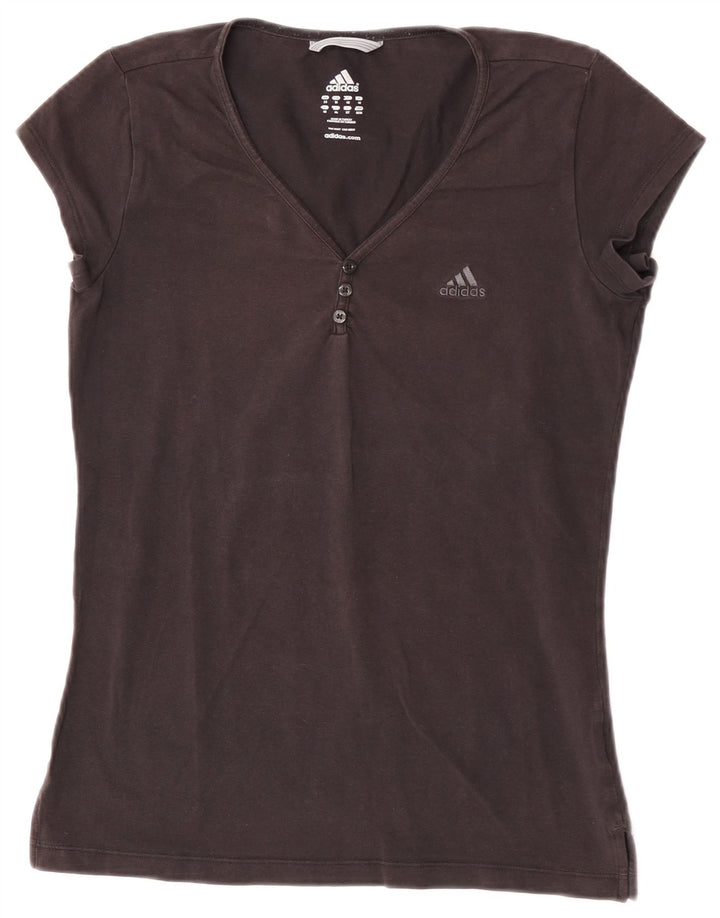 Γυναικείο T-Shirt Adidas Top UK 14 Medium Black