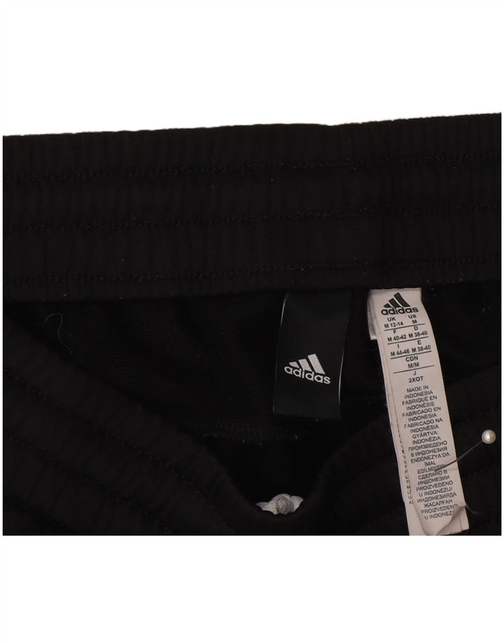 Adidas Γυναικεία φόρμα παντελόνι UK 12/14 Μεσαίο μαύρο πολυεστέρα