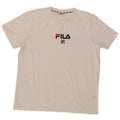 Ανδρικό γραφικό T-Shirt Fila Top XL Λευκό βαμβακερό