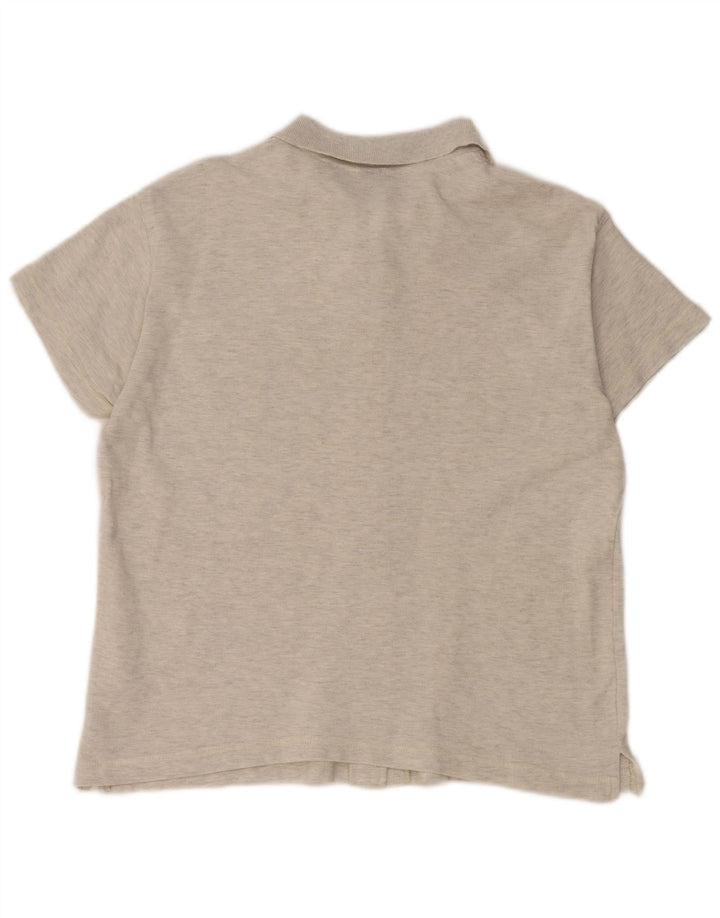 Γυναικείο κοντομάνικο μπλουζάκι LOTTO UK 20 2XL Γκρι βαμβακερό