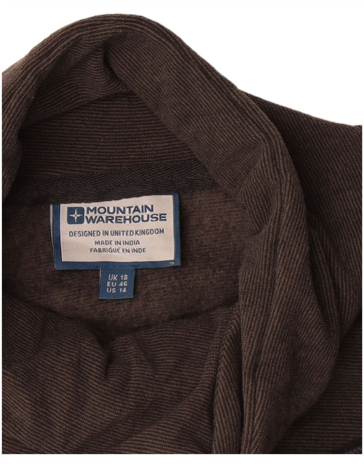Mountain Warehouse Γυναικείο φούτερ με ρολό λαιμόκοψη Jumper UK 18 XL Γκρι