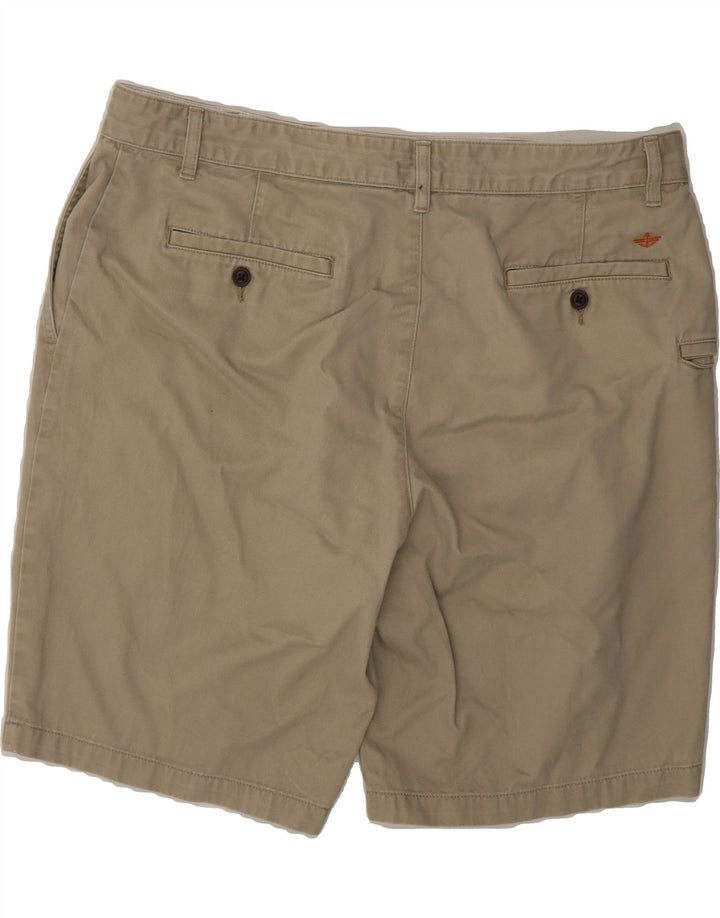 DOCKERS Mens Cargo Shorts W38 XL Beige Cotton Vintage Dockers and Second-Hand Dockers from Messina Hembry 