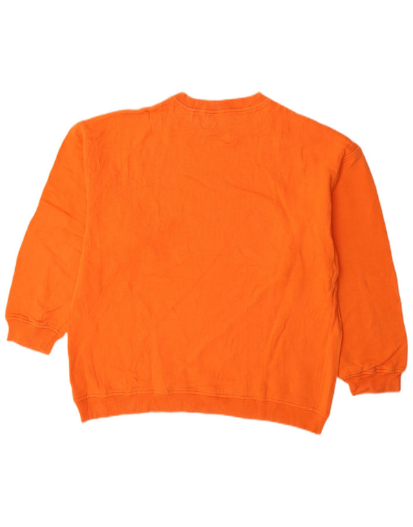 Ανδρικό γραφικό φούτερ Stefanel Jumper XL Orange