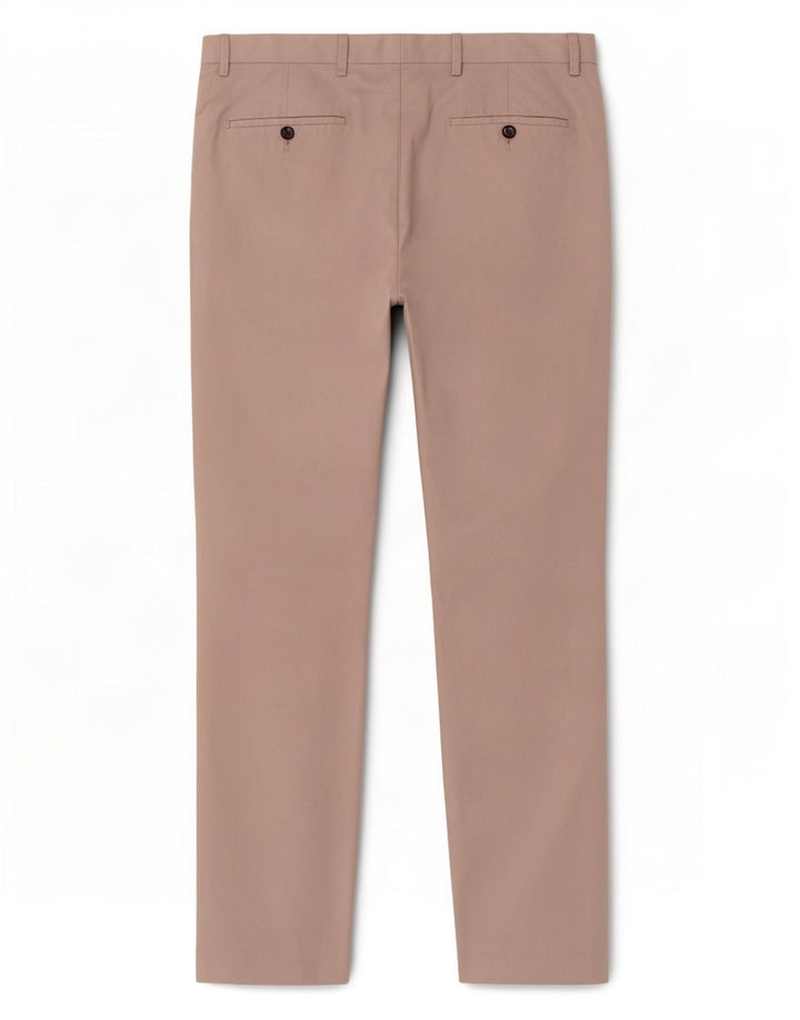 Marks & Spencer Ανδρικό παντελόνι Chino με κανονική εφαρμογή W34 L32 Γκρι πολυεστέρας