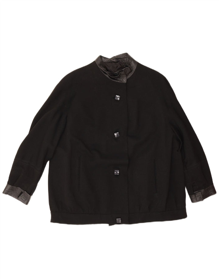Vintage γυναικείο μπουφάν UK 18 XL Black Colourblock