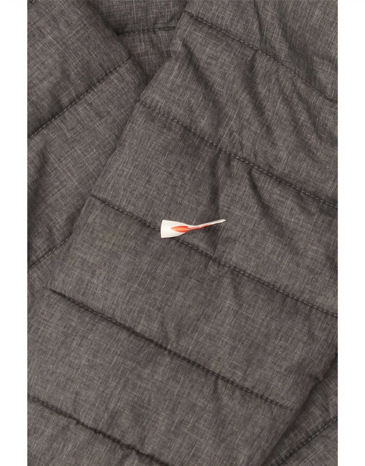 Ellesse Γυναικείο μπουφάν με κουκούλα με επένδυση UK 6 XS γκρι νάιλον