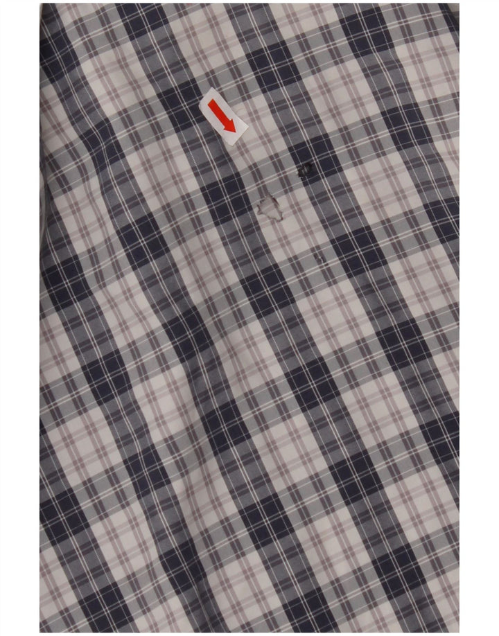 COLUMBIA Ανδρικό πουκάμισο Titanium 2XL Navy Blue Check Polyester