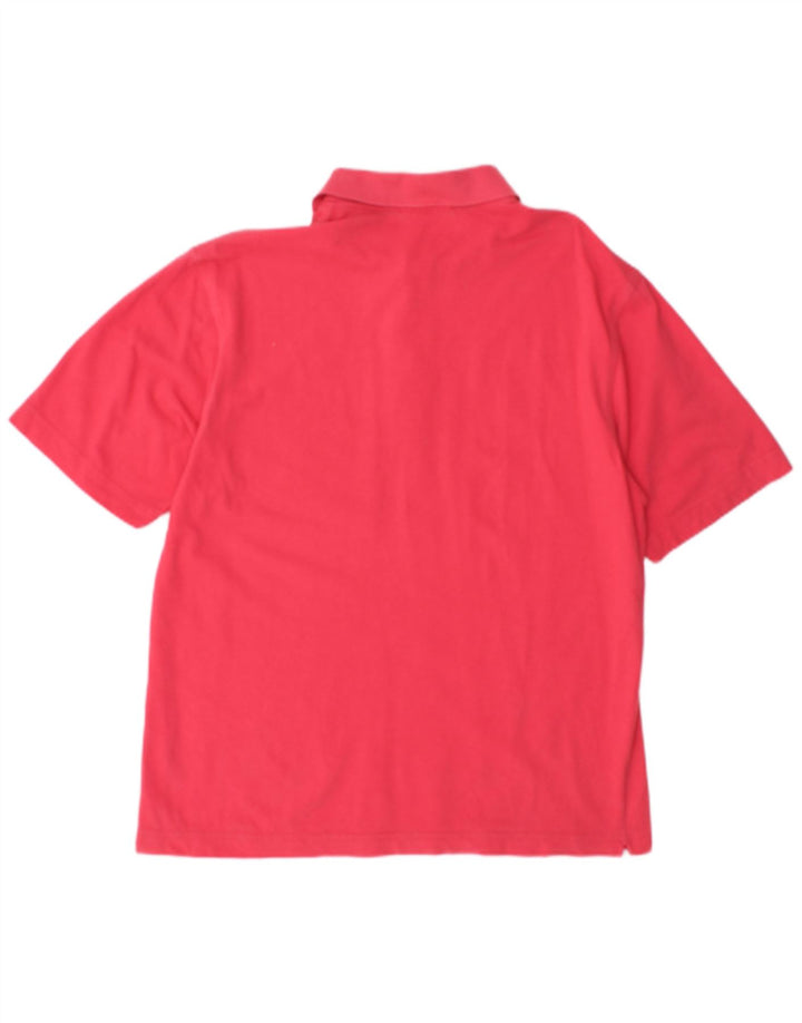 Ανδρικό πουκάμισο Polo Lacoste, Μέγεθος 4, Μεσαίο Ροζ Βαμβακερό
