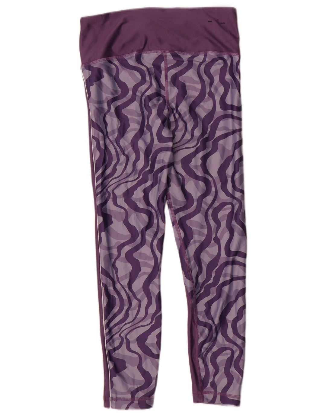 Under Armour Γυναικεία Heat Gear Abstract Pattern κολάν UK 14 Medium Purple
