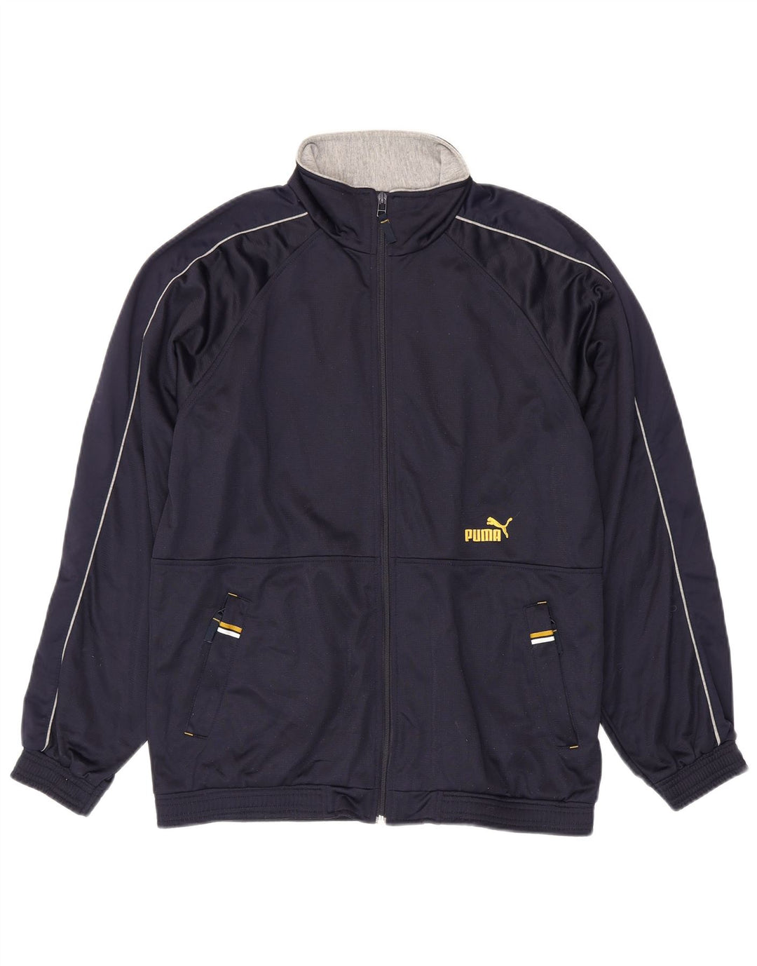 Ανδρική φόρμα Puma Top Jacket Μικρό Navy Blue Polyester