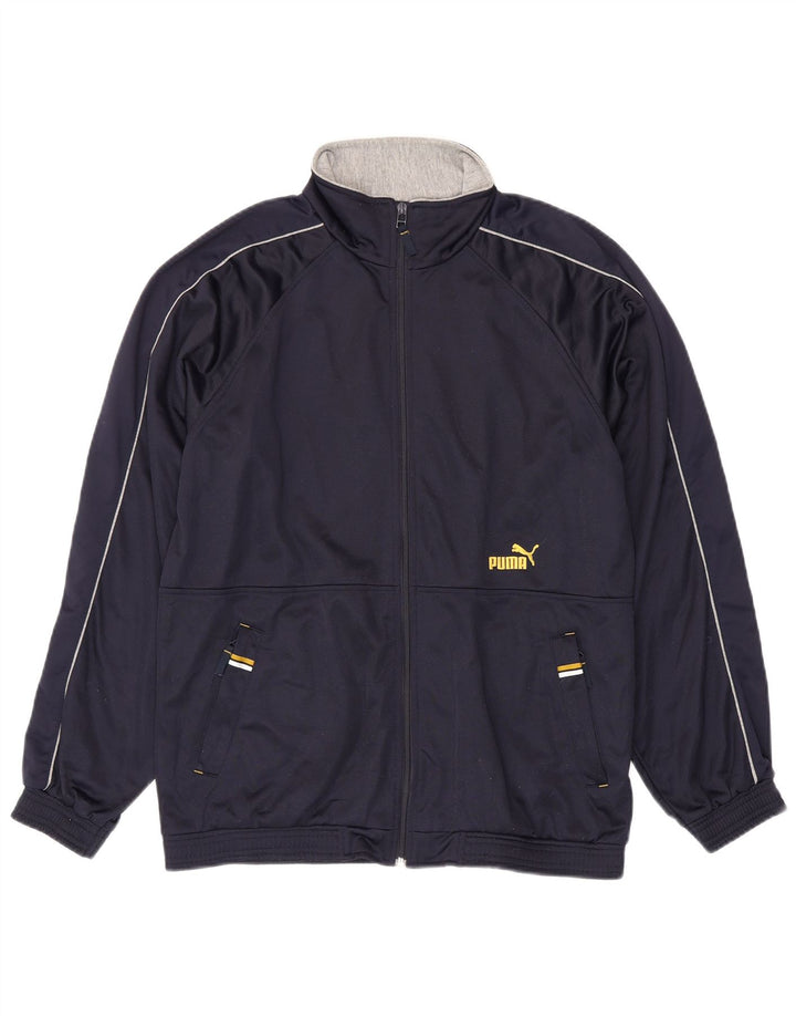 Ανδρική φόρμα Puma Top Jacket Μικρό Navy Blue Polyester