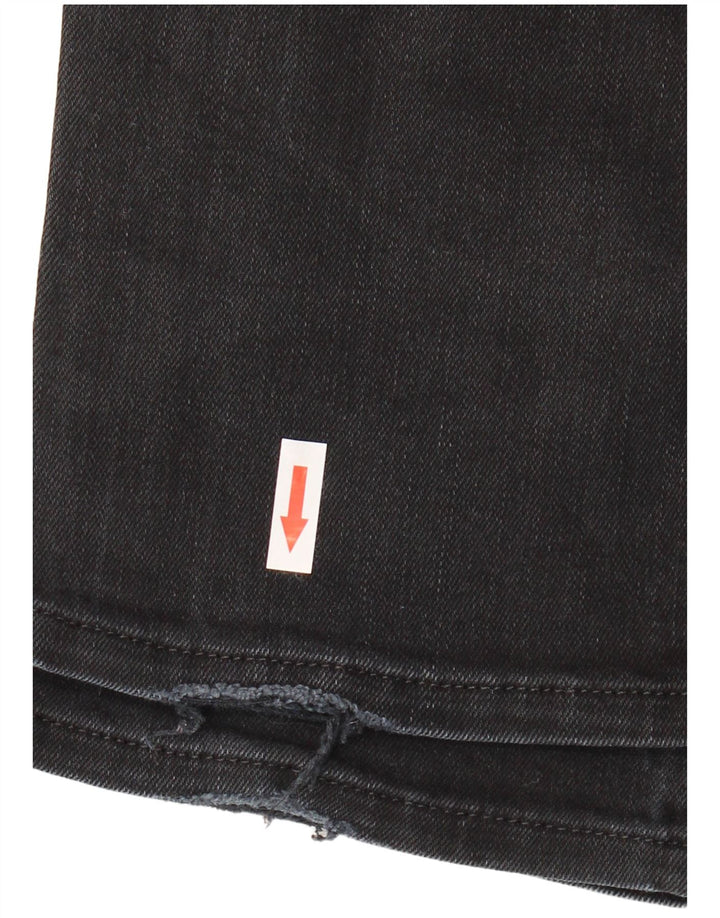 Ανδρικό τζιν Hugo Boss Slim W34 L32 Μαύρο βαμβακερό