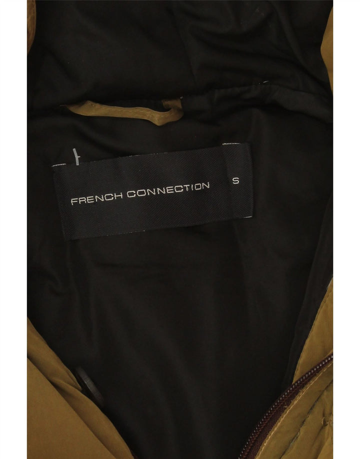 Γαλλικό Connection Ανδρικό μπουφάν με κουκούλα UK 36 Small Khaki Polyester