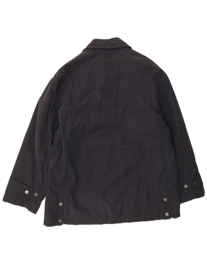 Ανδρικό τζάκετ Belfe Windbreaker UK 38 Medium Navy Blue Cotton