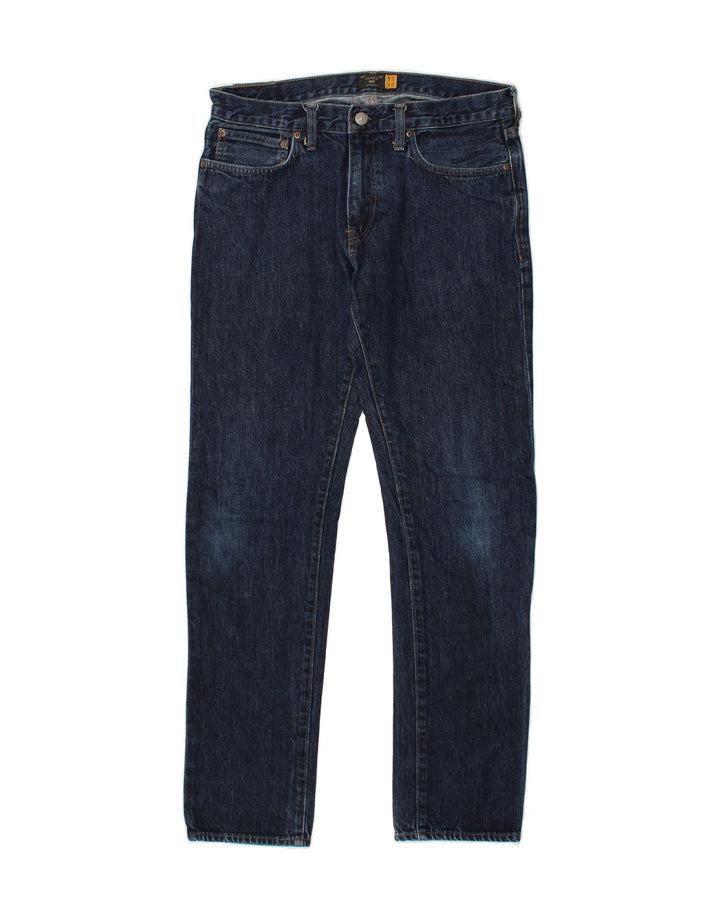 J. CREW Womens Slim Jeans  W32 L32 Blue Cotton Vintage J. Crew and Second-Hand J. Crew from Messina Hembry 