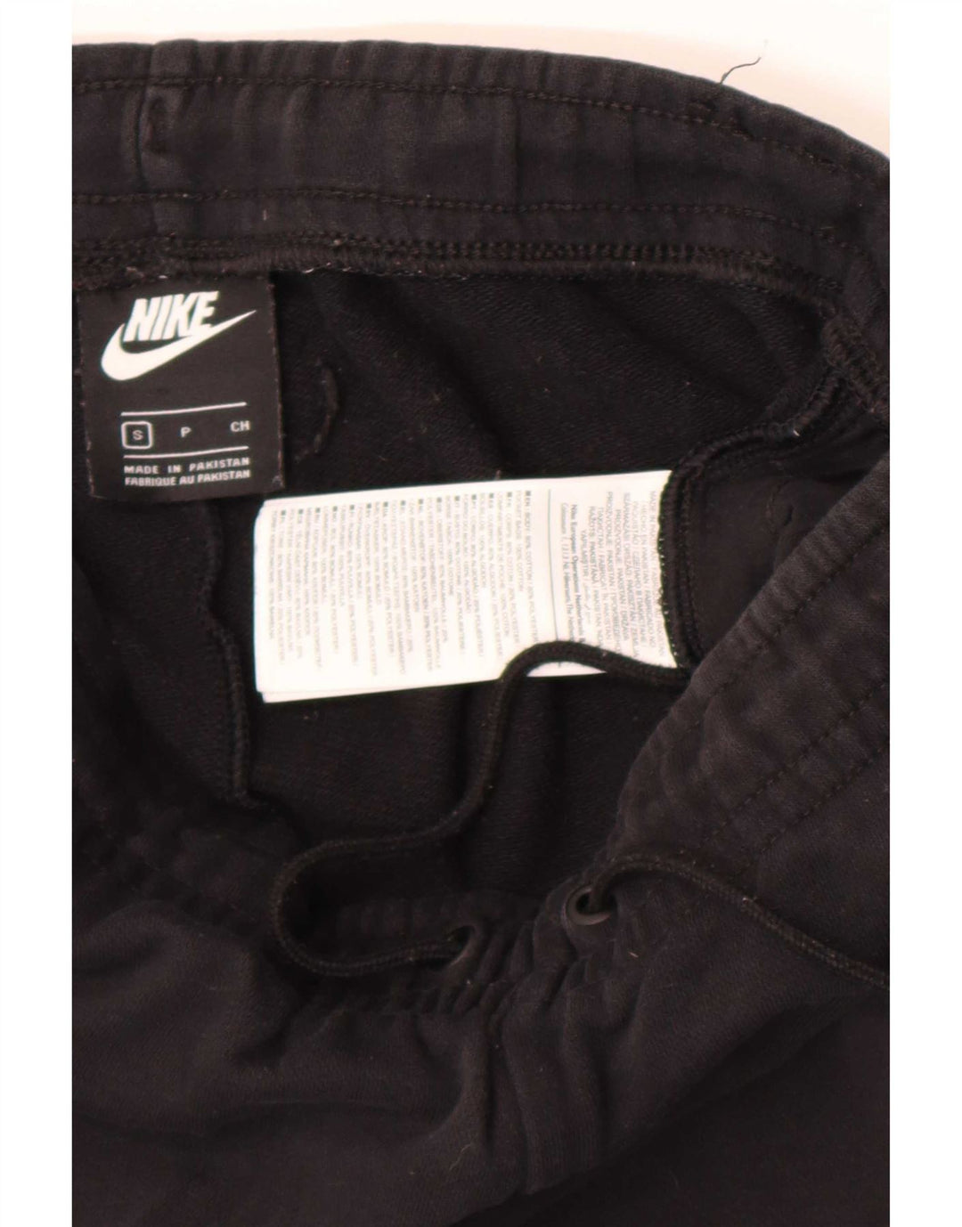 Ανδρική φόρμα Nike Παντελόνι Joggers Μικρό μαύρο βαμβακερό