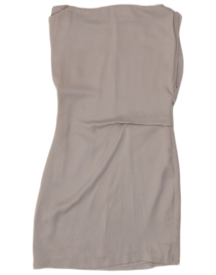 Γυναικείο αμάνικο φόρεμα Reiss UK 12 Medium Grey Polyester