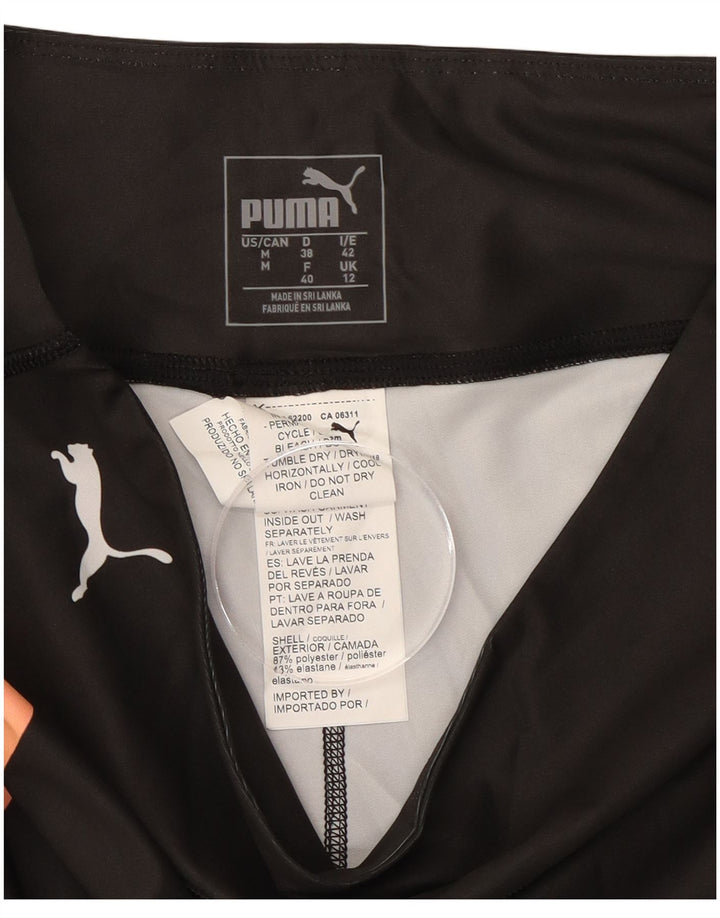 Γυναικεία γραφικά κολάν PUMA UK 12 Medium Black Colourblock Polyester
