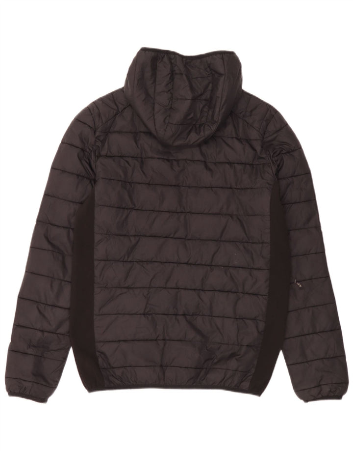 Ανδρικό μπουφάν με κουκούλα Ellesse UK 36 Small Black Nylon