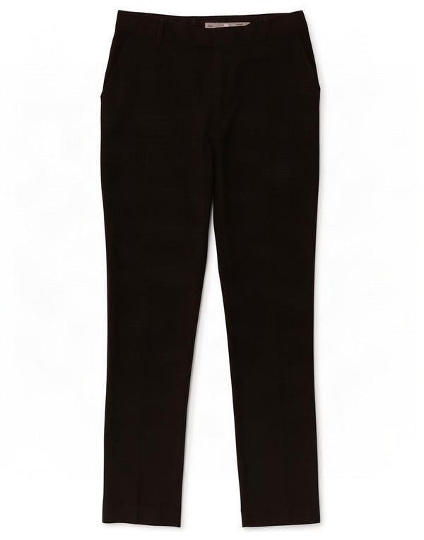 Marks & Spencer Boys School Slim παντελόνι Chino 15-16 ετών W31 L29 Μαύρο