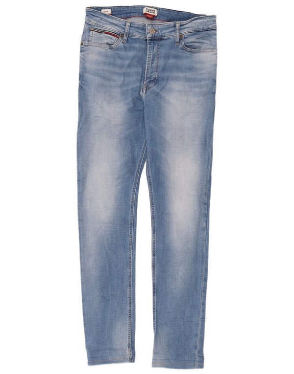 Ανδρικό Skinny Jeans Tommy Hilfiger W32 L34 Blue Cotton