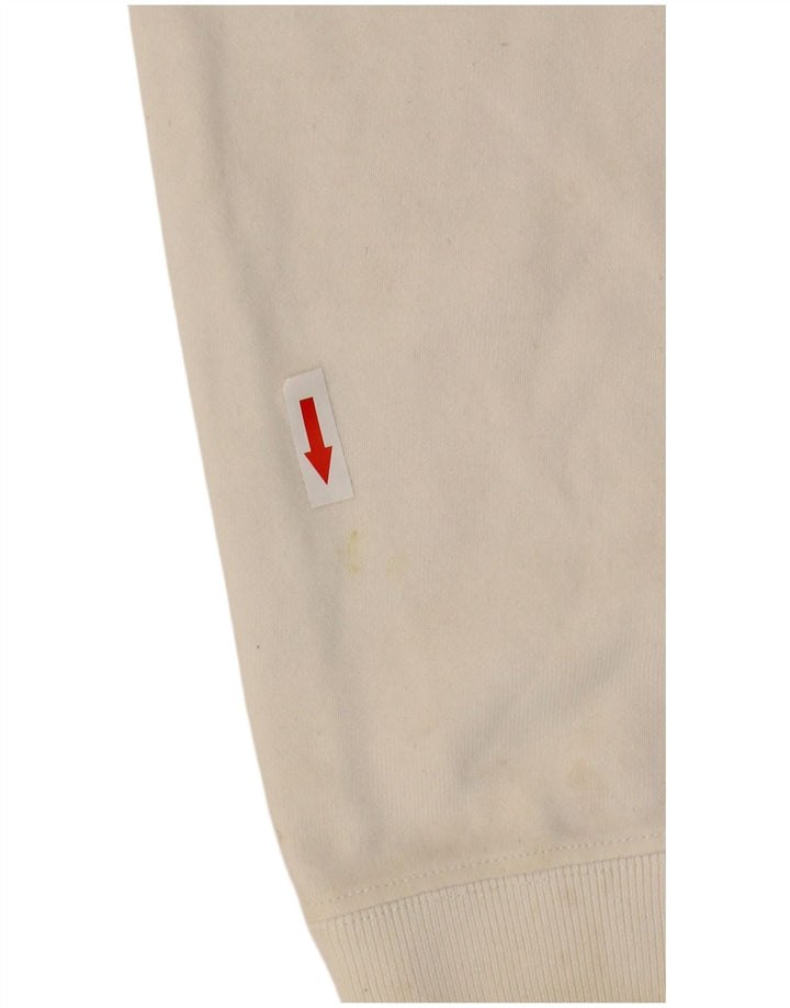 Champion Γυναικείο Φούτερ με φερμουάρ Jumper UK 14 Μεσαίο λευκό βαμβακερό