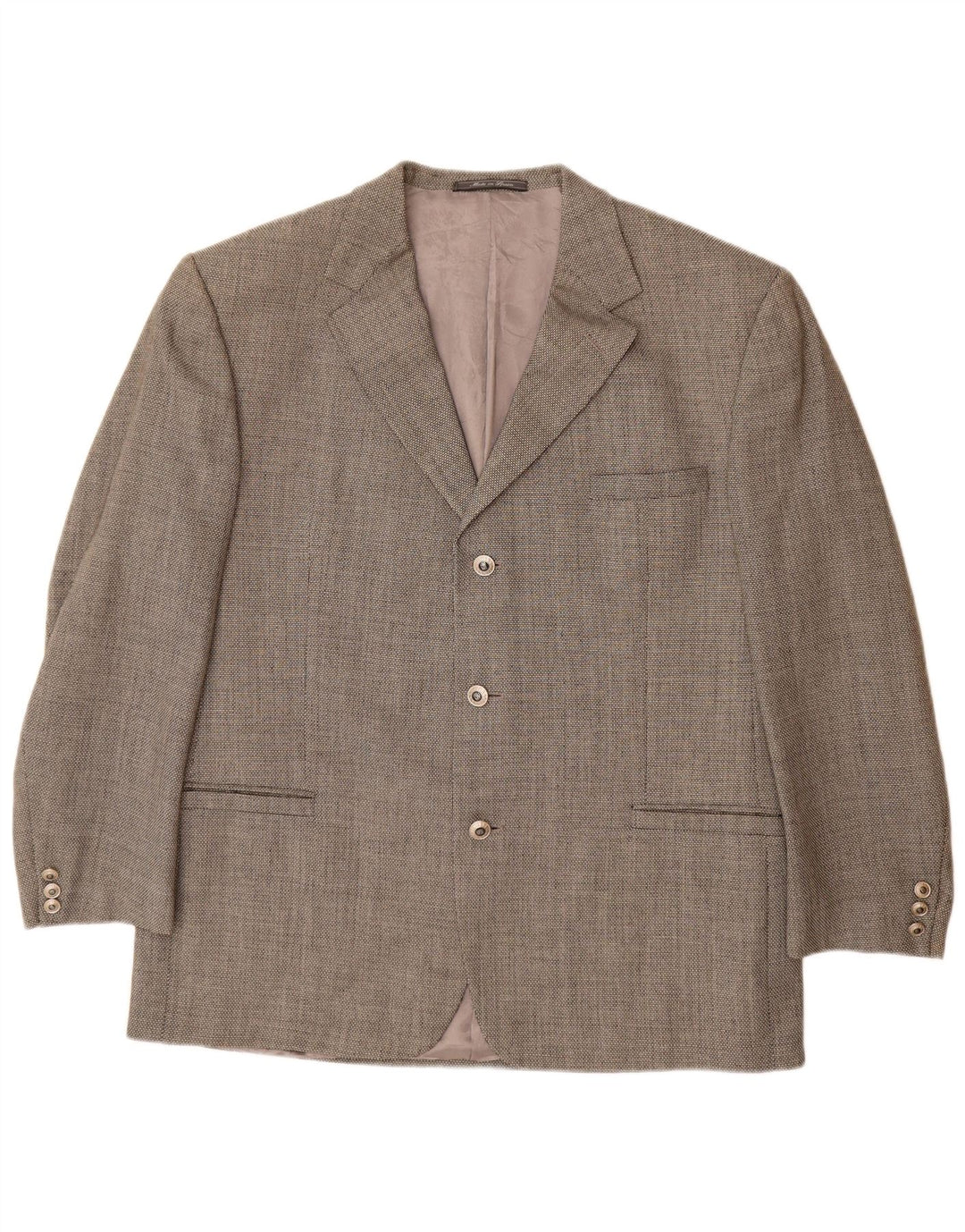 VERSACE Ανδρικό σακάκι σακάκι με 3 κουμπιά UK 42 XL Γκρι μαλλί