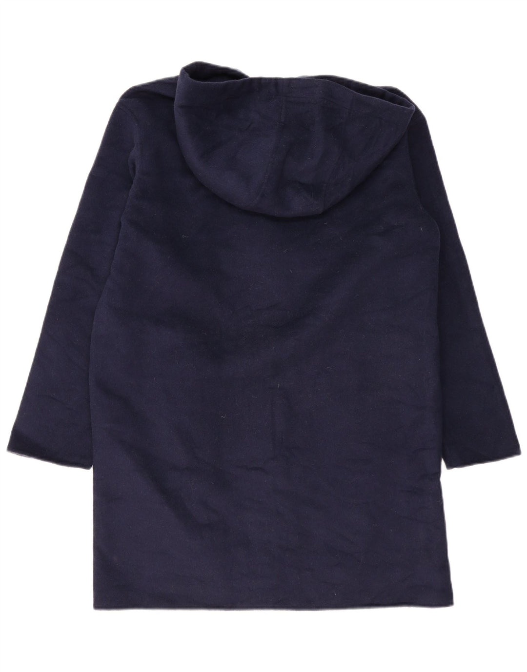 BENETTON Γυναικείο Oversized Πανωφόρι UK 10 Small Navy Blue Wool