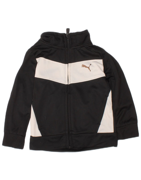 Puma Baby Boys αθλητική φόρμα Top μπουφάν 9-12 μηνών Μαύρο Colourblock Polyester
