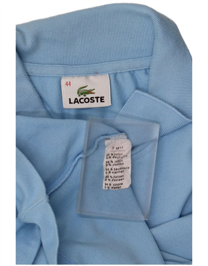 Lacoste Γυναικείο Πόλο Μπλουζάκι Νούμερο 44 Μεγάλο Μπλε Βαμβακερό