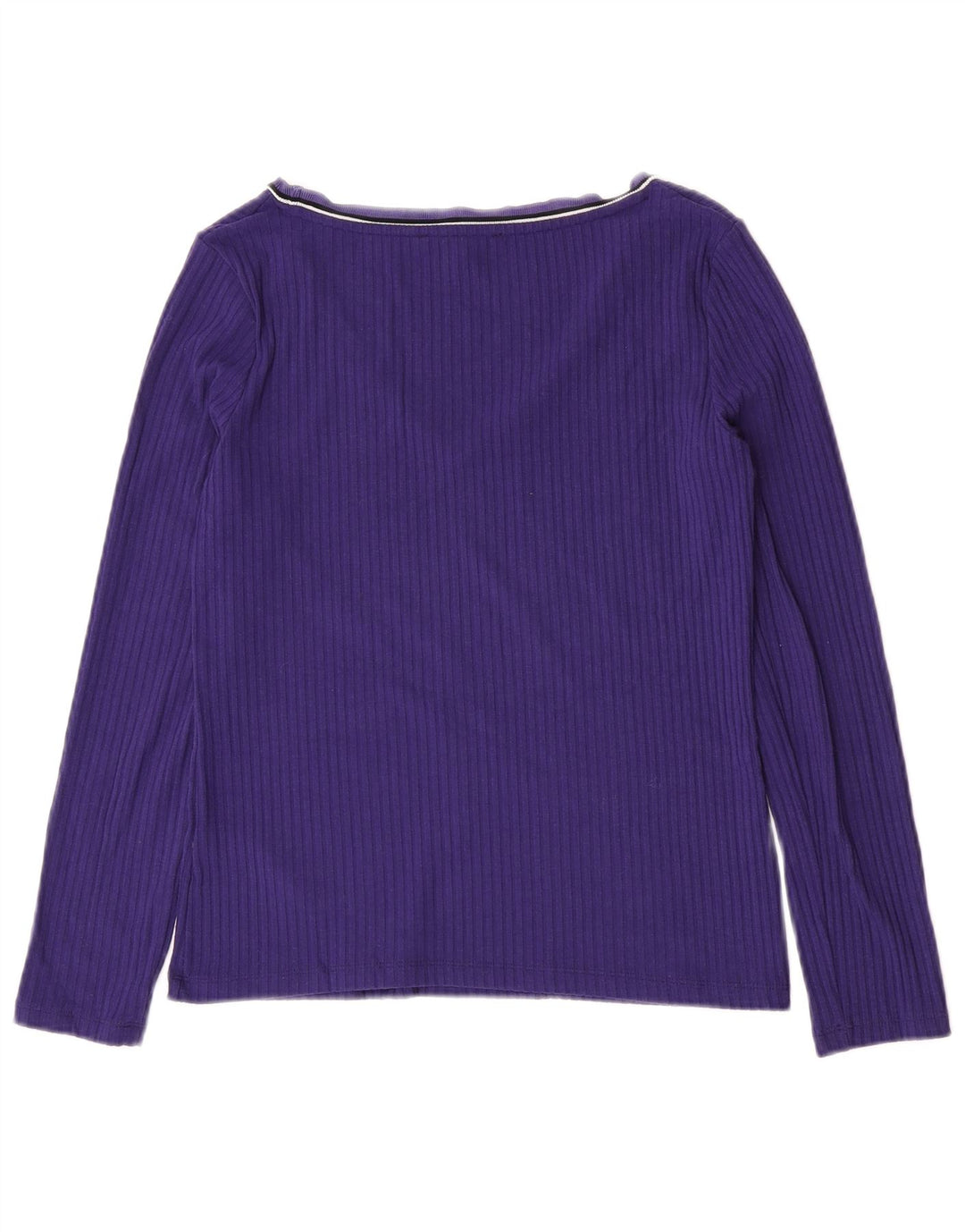 Marks & Spencer Γυναικείο μακρυμάνικο UK 10 Small Purple Polyester