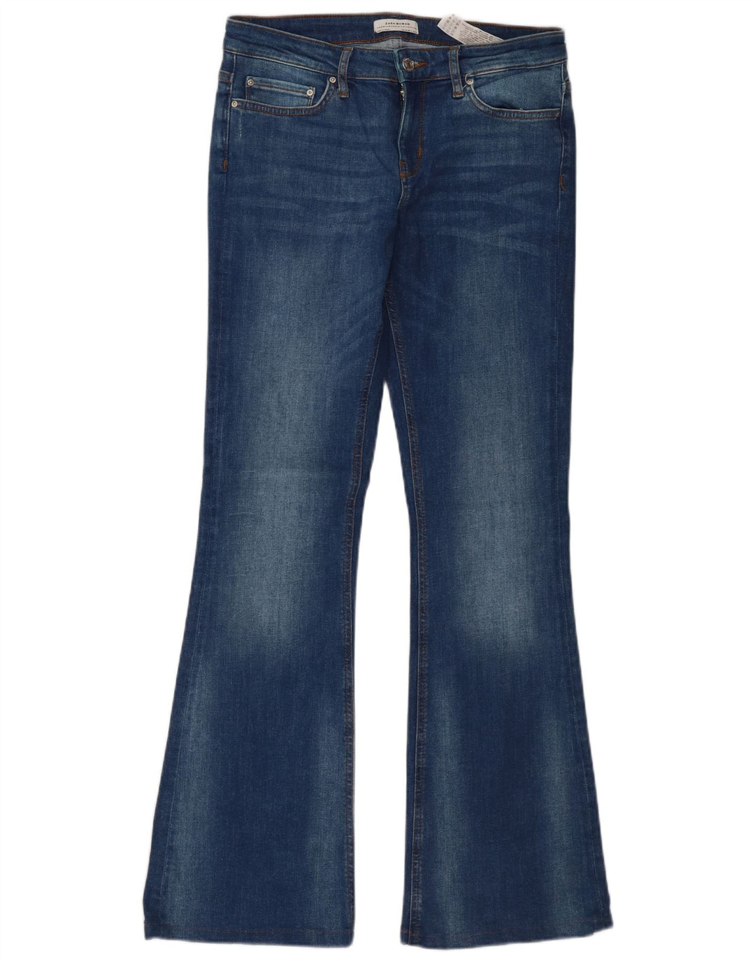 Zara Γυναικείο Τζιν EU 38 Small W28 L32 Μπλε βαμβακερό