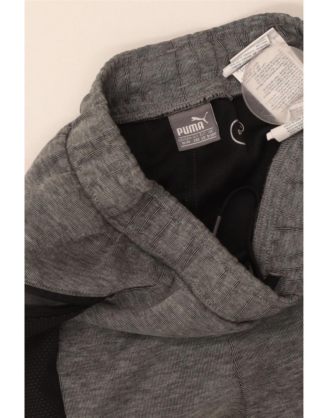 Παντελόνι αθλητικής φόρμας PUMA Boys Joggers 9-10 ετών Γκρι χρώματος βαμβακερό