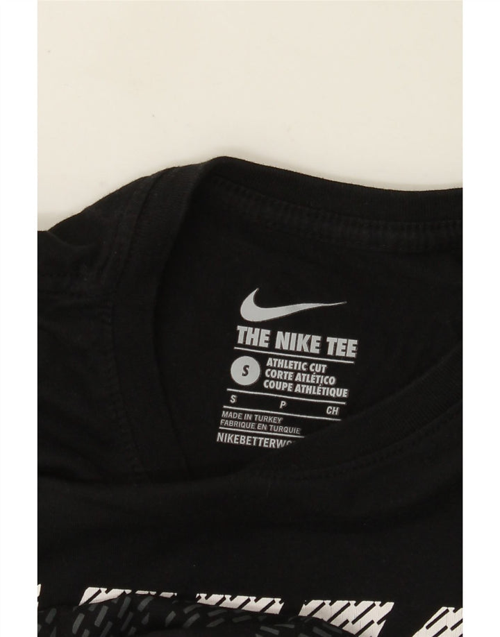 Ανδρικό μπλουζάκι Nike με γραφικό κούφωμα, μικρό μαύρο