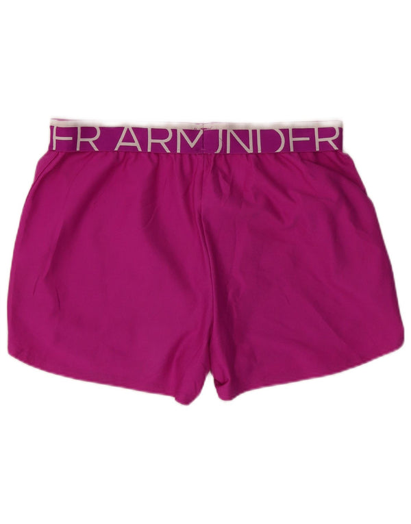 Under Armour Γυναικείο Αθλητικό Σορτς Γραφικών Heat Gear UK 10 Small Pink