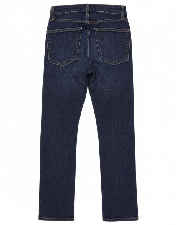 Zara Womens Straight Jeans EU 34 2XS W24 L25 Navy Blue Cotton