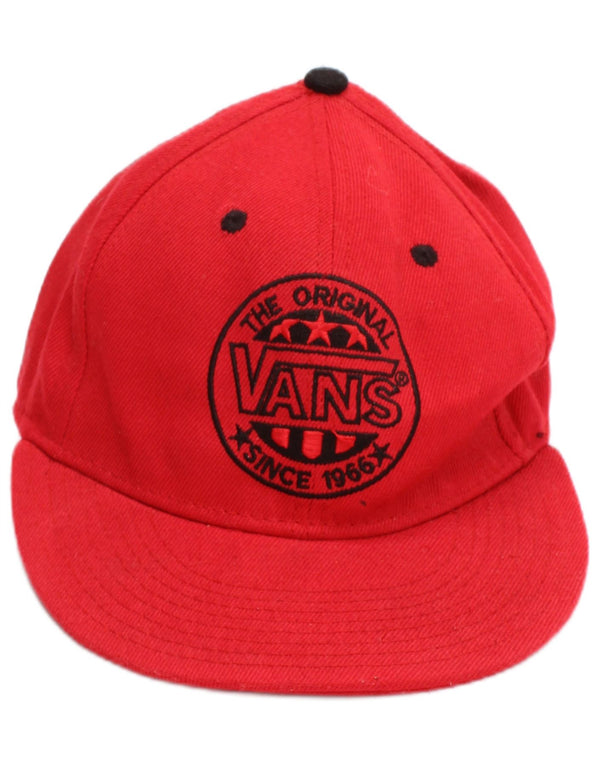 Vans Mens Graphic Snapback Cap One Size Red