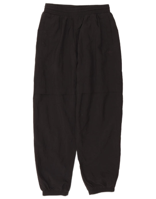 Γυναικείο αδιάβροχο παντελόνι Adidas Loose Fit UK 12 Medium Black Colourblock